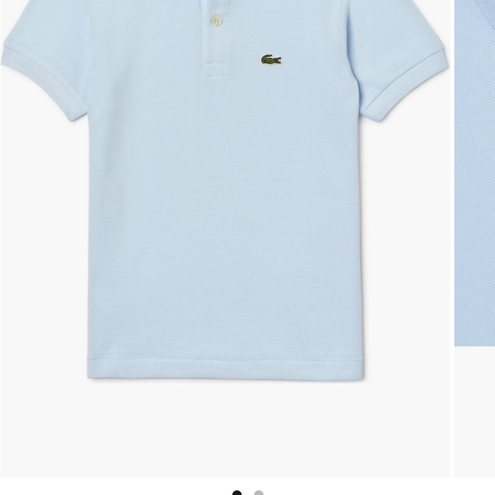 Lacoste Kids Sky Blue Polo Shirt